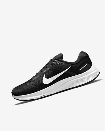 Nike Air Zoom Structure 24 Negros Blancos | MX 2810